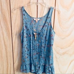 floral tank top